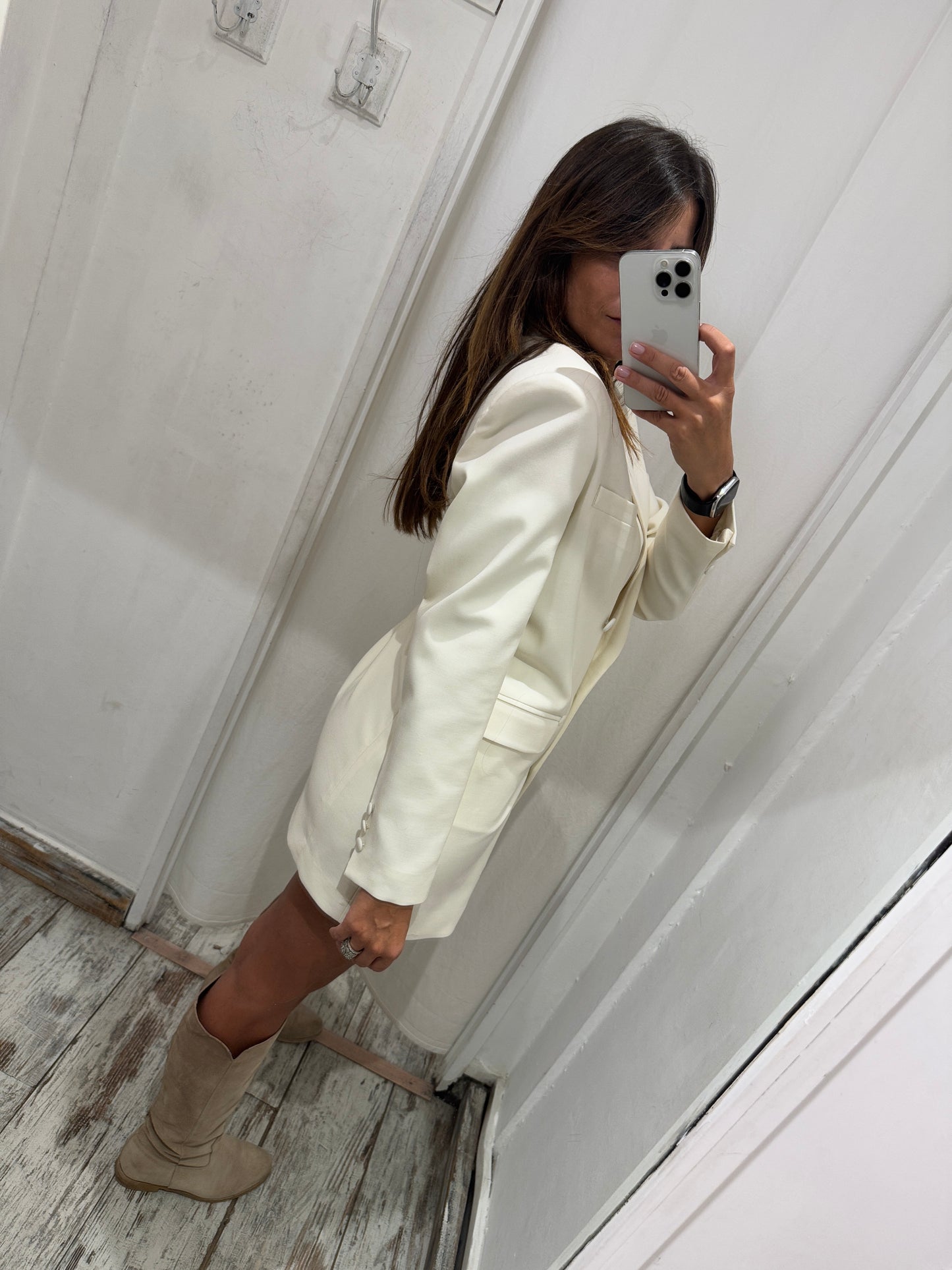 ABITO BLAZER MARIA VITTORIA PAOLLILO PANNA