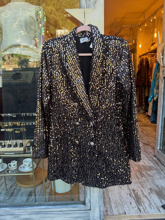 ABITO BLAZER 2RUE PAILLETTES BRONZO