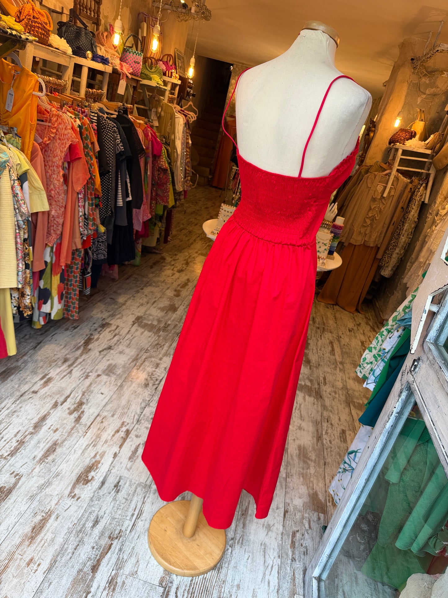NEW COLLECTION - ABITO LONGUETTE ROSSO