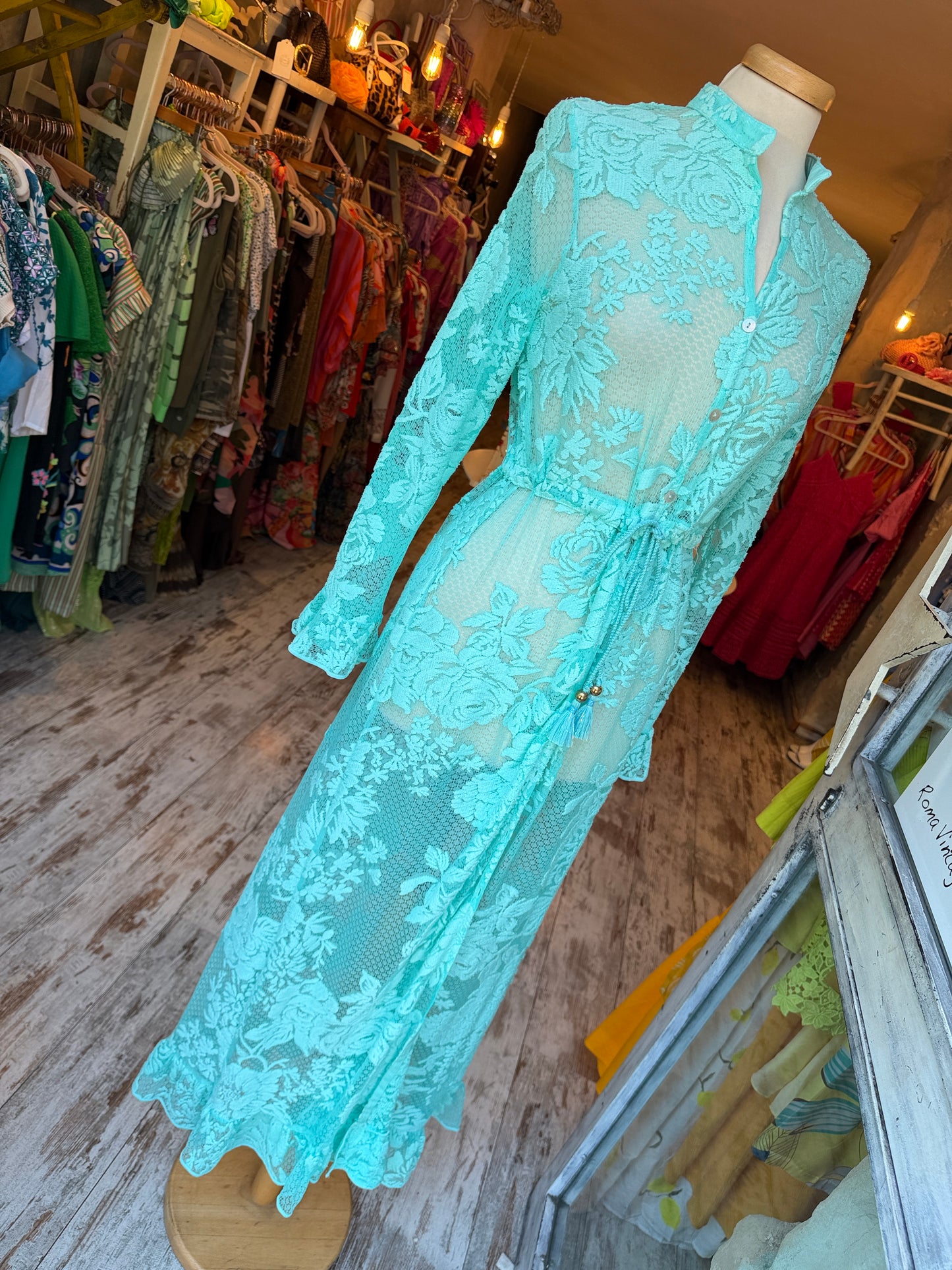 CHEMISIER RAFFAELLA D’ANGELO IN PIZZO TIFFANY