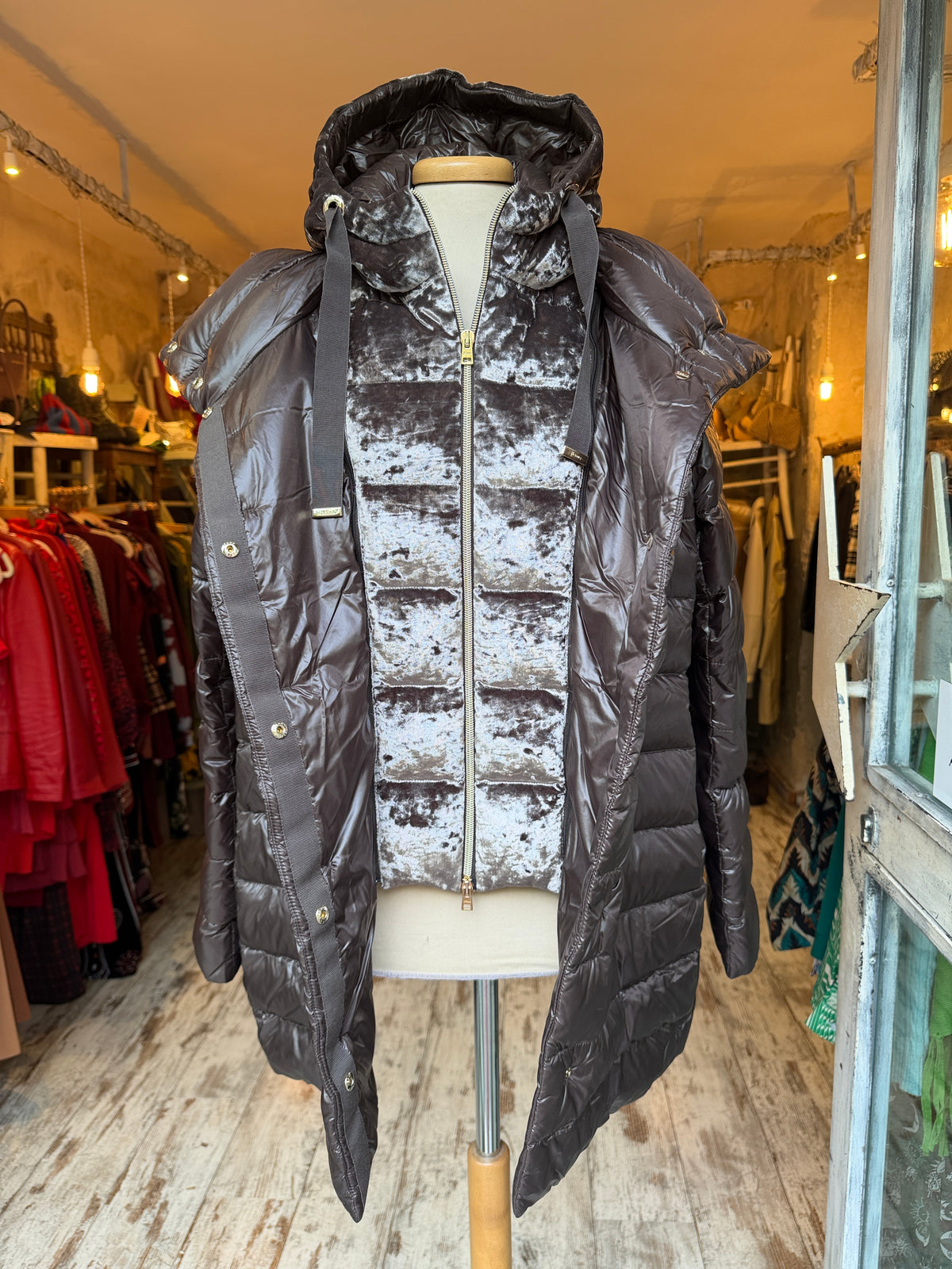 PIUMINO HERNO RESORT MARRONE