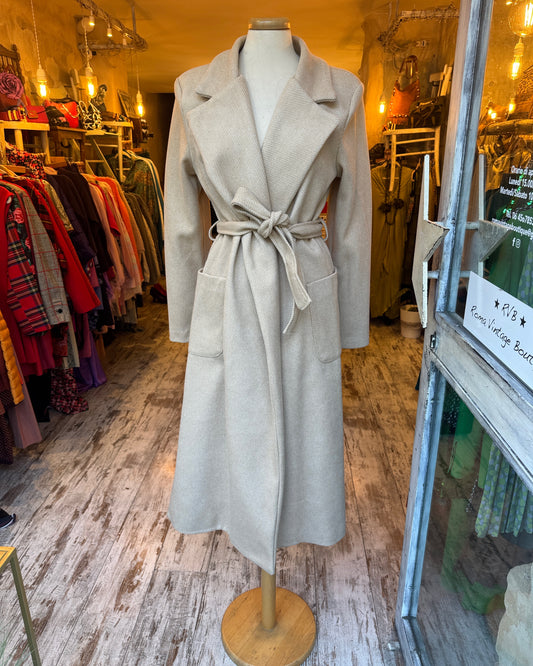 CAPPOTTO LE ROBE A VESTAGLIA BEIGE