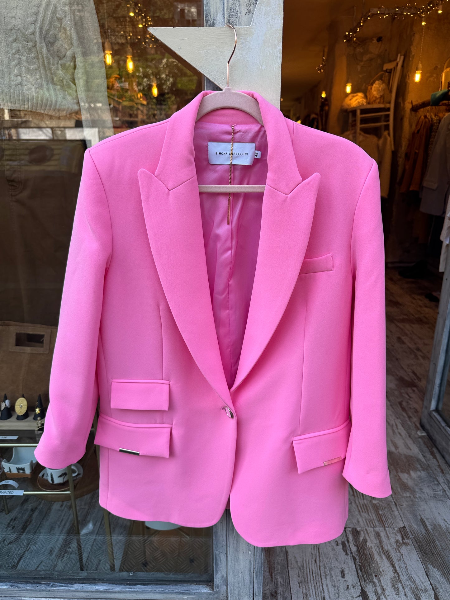 NEW COLLECTION - BLAZER SIMONA CORSELLINI ROSA