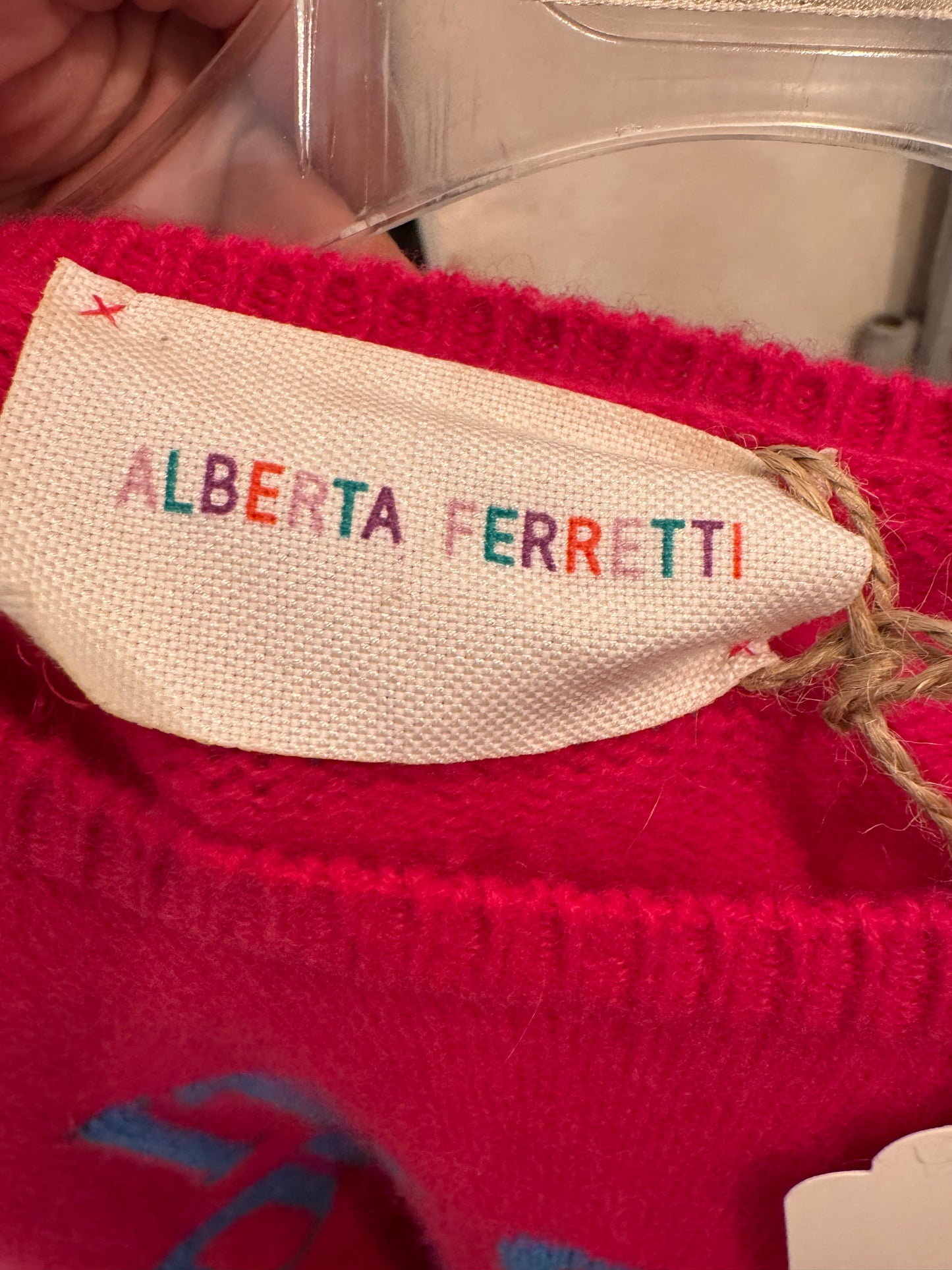 MAGLIA ALBERTA FERRETTI FUCSIA IT’S a WONDERFUL DAY