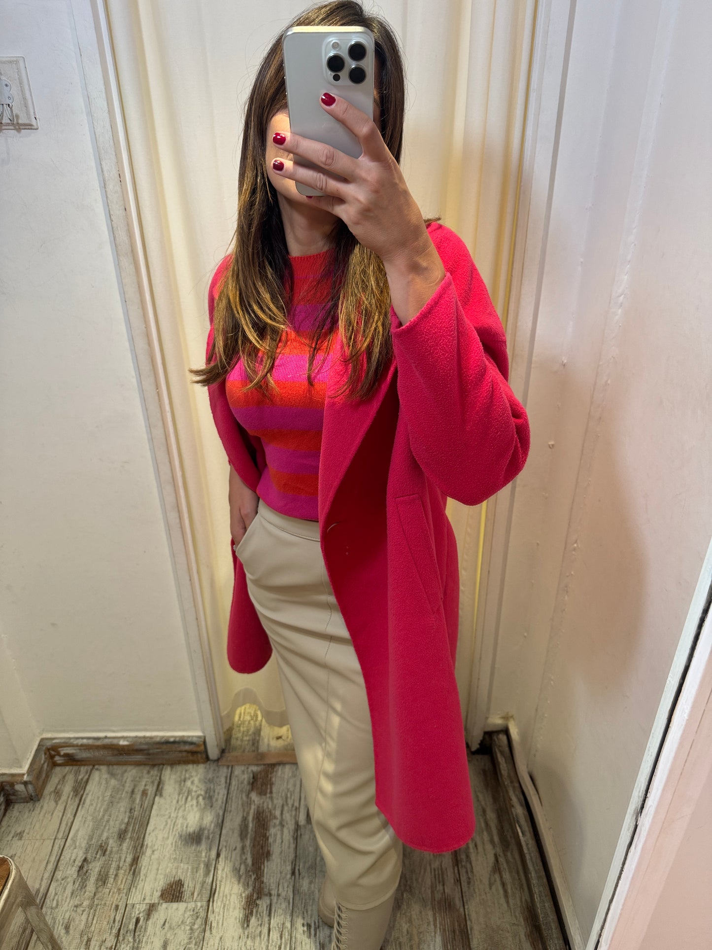 CAPPOTTO SEVENTY FUCSIA