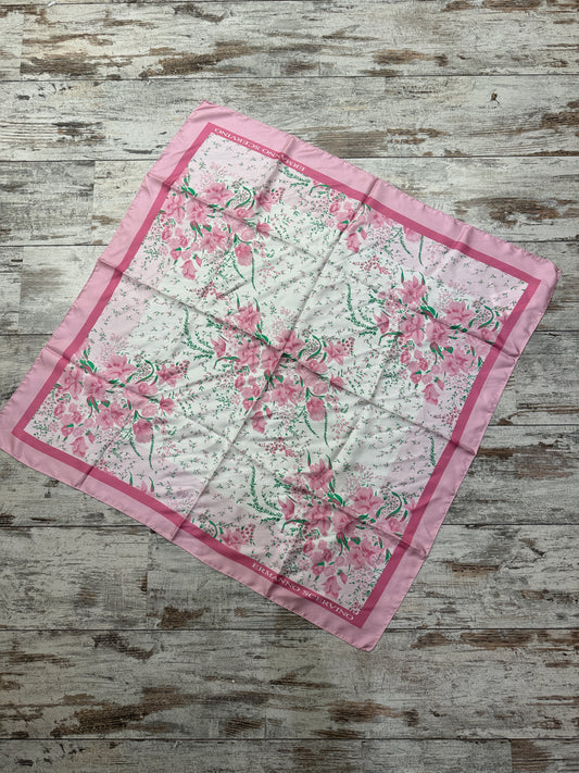 NEW COLLECTION - FOULARD ERMANNO SCERVINO ROSA FIORELLINI