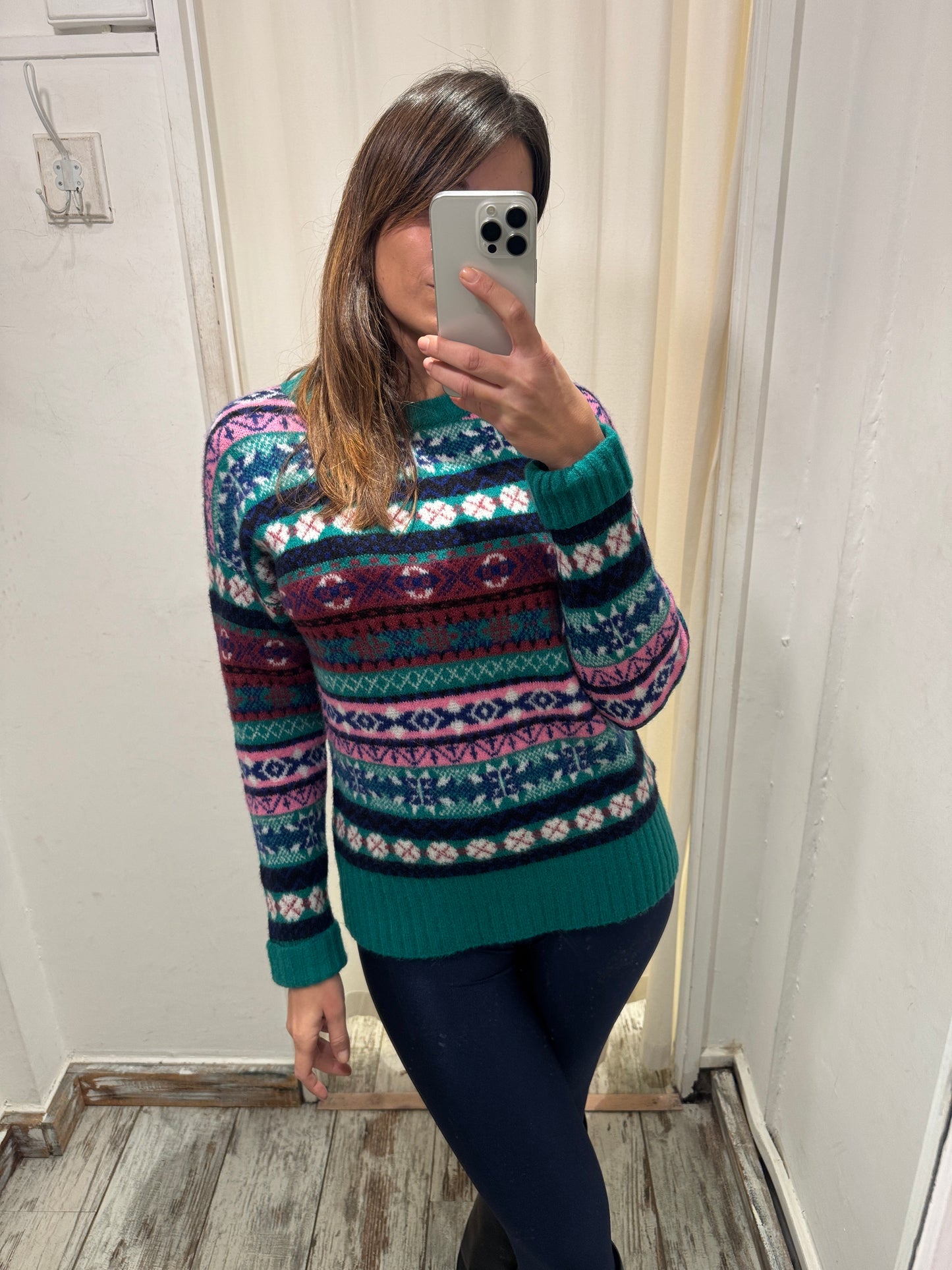 MAGLIA ETNICA VERDE