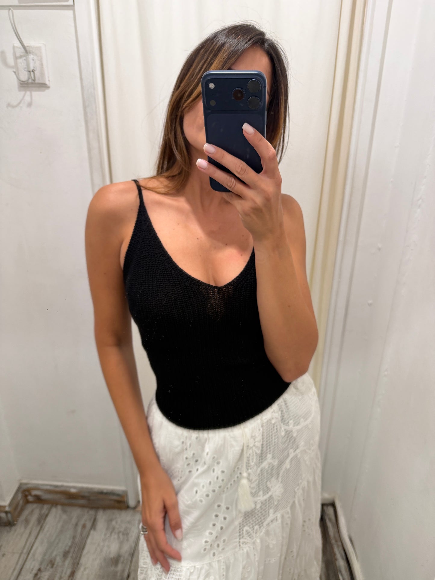 TOP CROP NERO