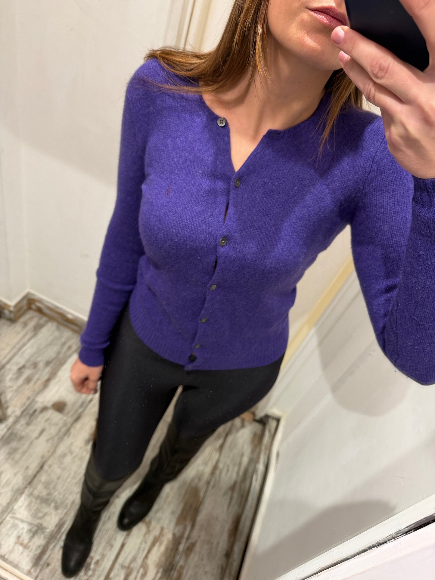 CARDIGAN RALPH LAUREN VIOLA LANA e CASHMERE
