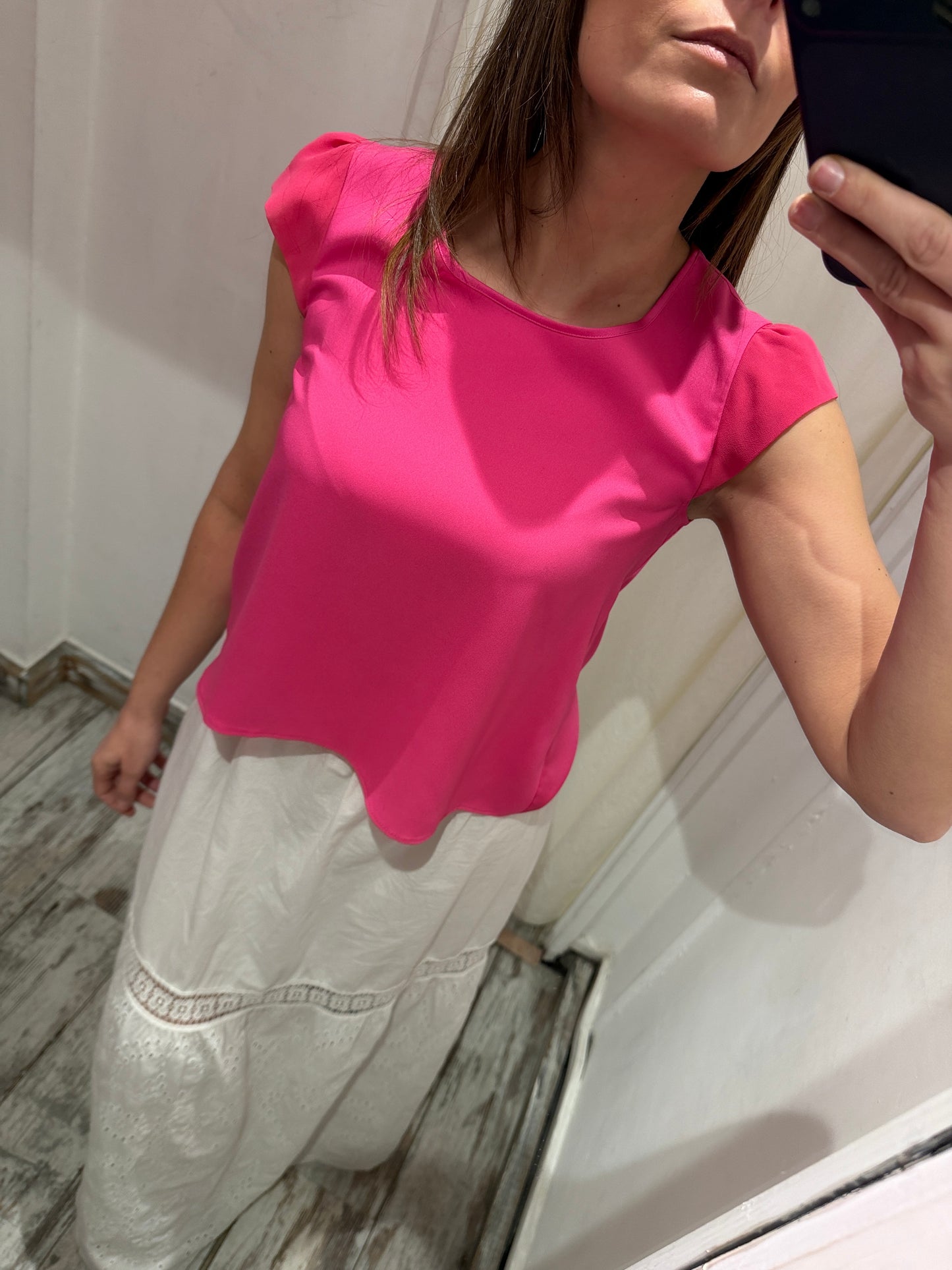 NEW COLLECTION - BLUSA HIGH FUCSIA