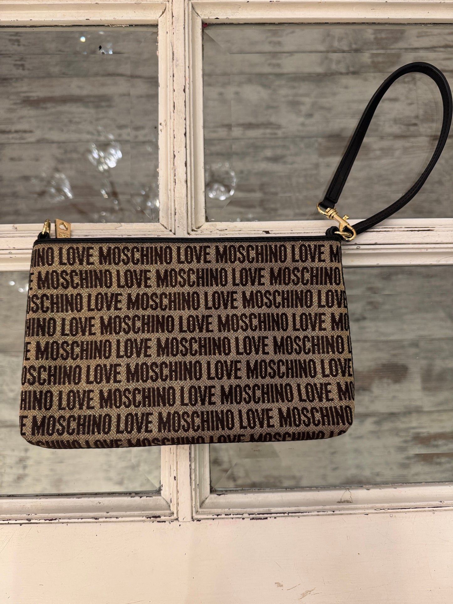 BORSETTA MOSCHINO LOVE ORO