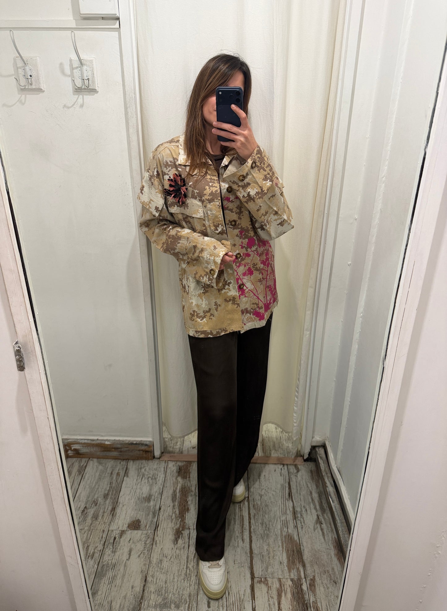 NEW COLLECTION - SAHARIANA TROMPÉ CAMOUFLAGE BEIGE