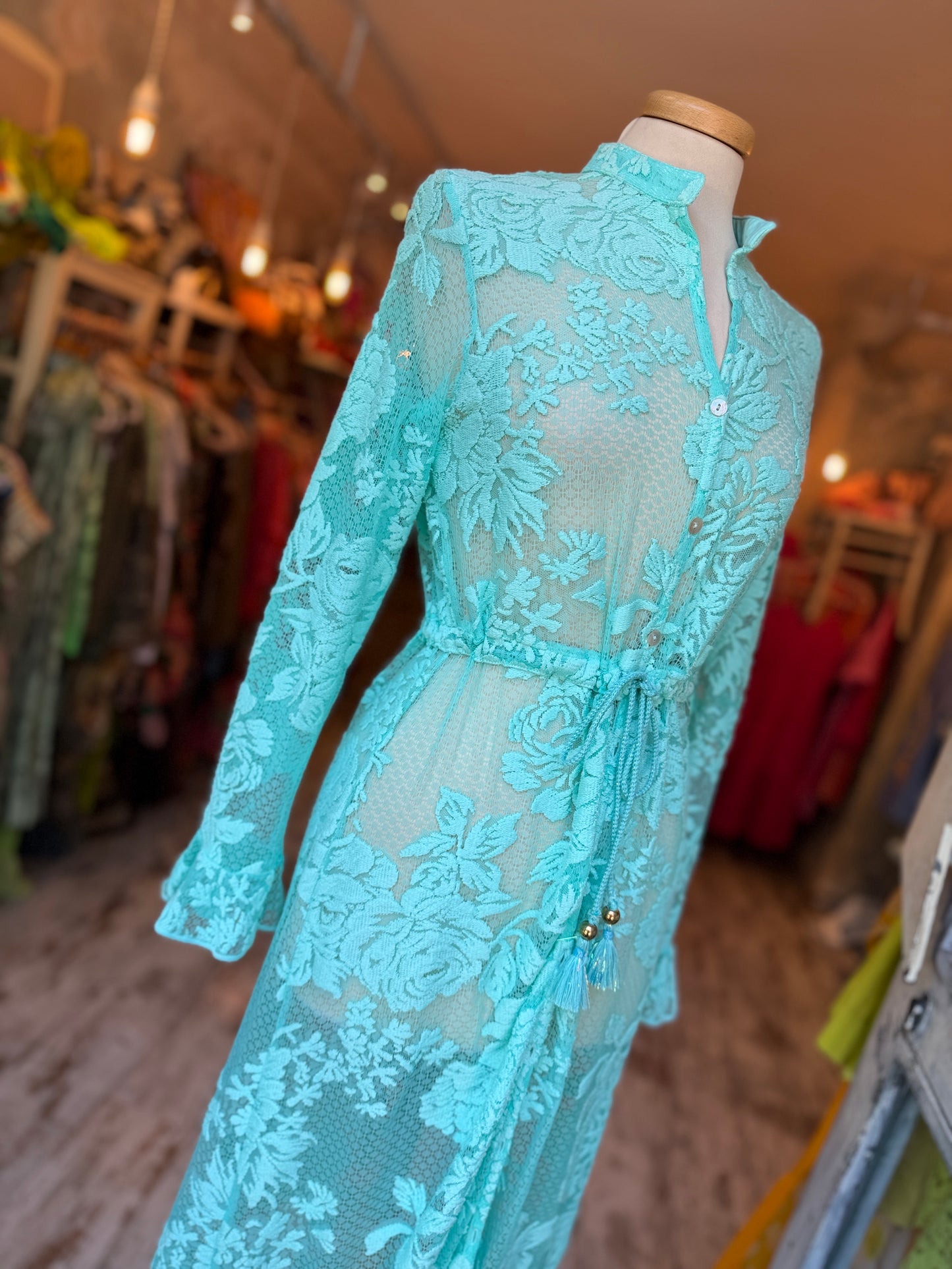 CHEMISIER RAFFAELLA D’ANGELO IN PIZZO TIFFANY