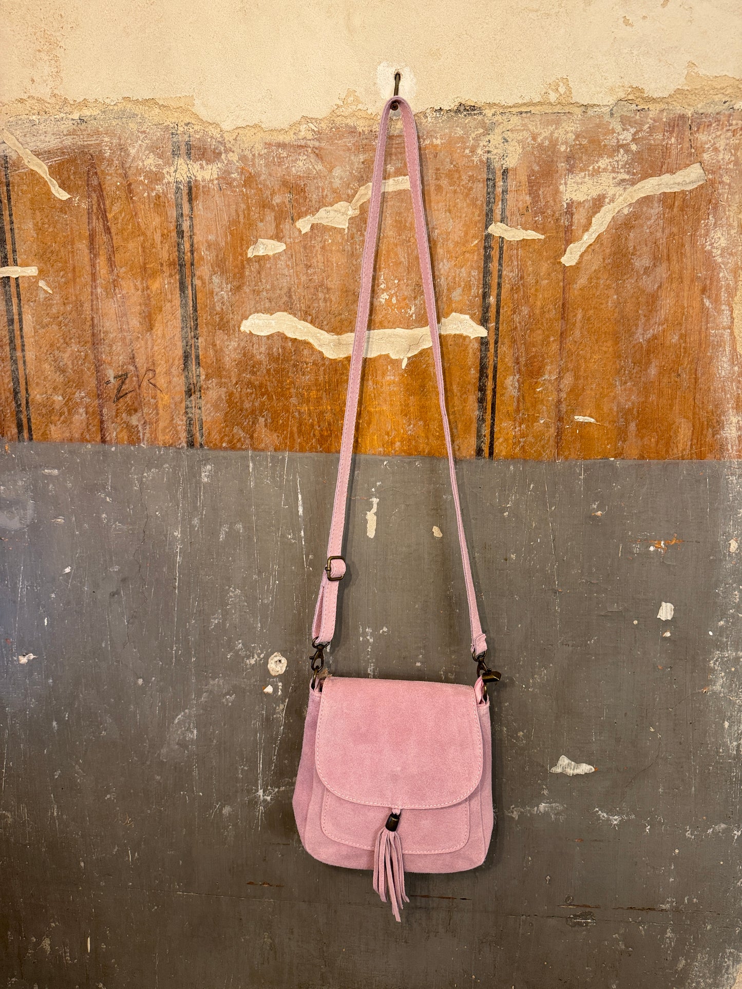 NEW COLLECTION - TRACOLLINA SUEDE ROSA