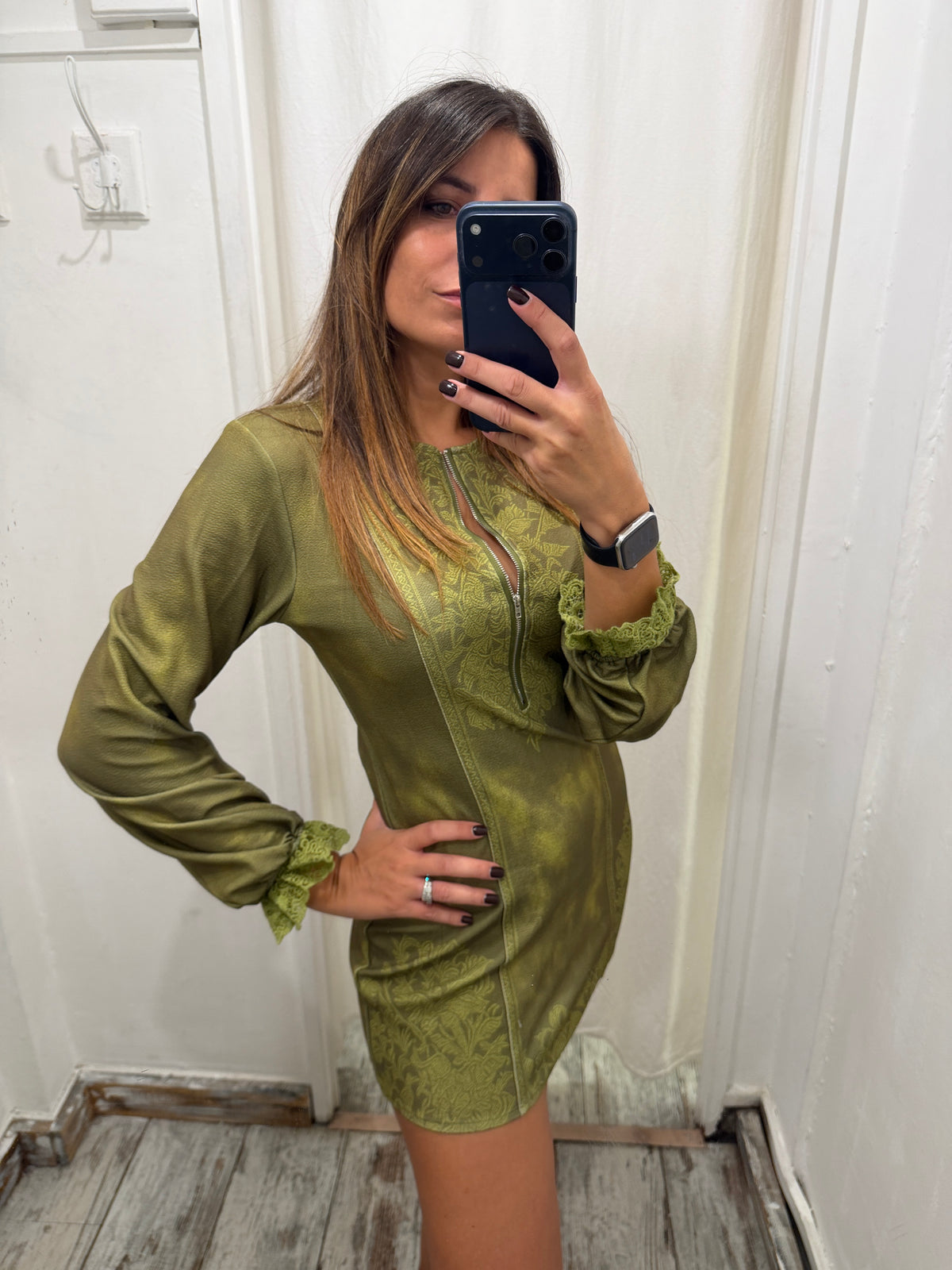ABITO CORTO VERDE MILITARE