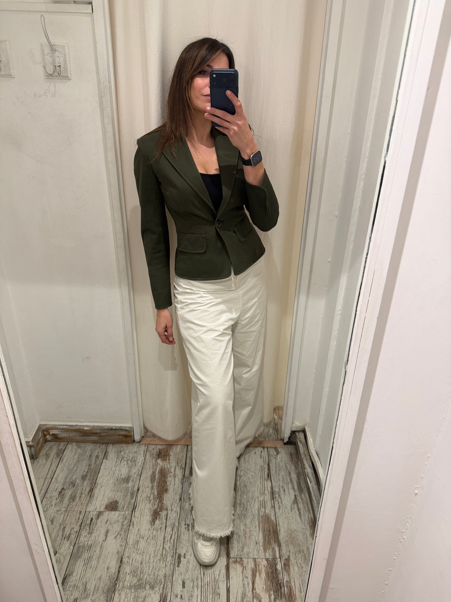 NEW COLLECTION - BLAZER VALENTINO VERDE MILITARE