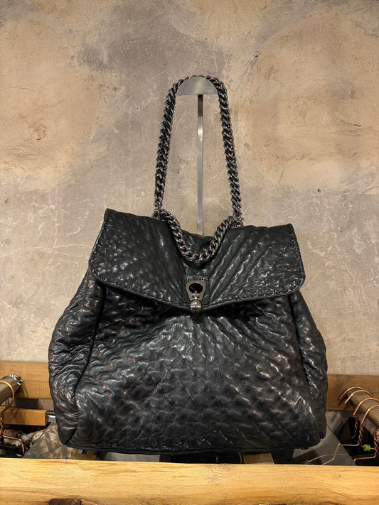 BORSA ERMANNO SCERVINO FAUBOURG PELLE NERO