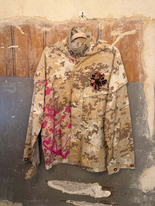 NEW COLLECTION - SAHARIANA TROMPÉ CAMOUFLAGE BEIGE