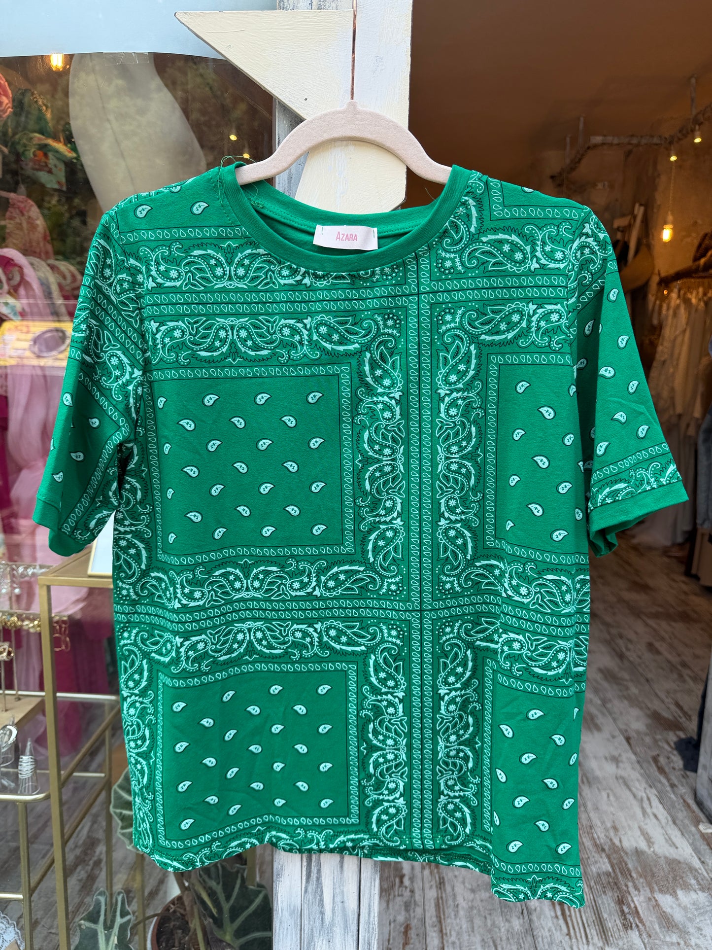 T-SHIRT BANDANA VERDE