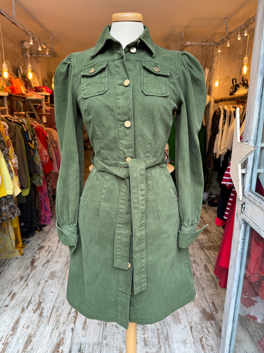 ABITO ESSENTIEL ANTWERP DENIM VERDE MILITARE