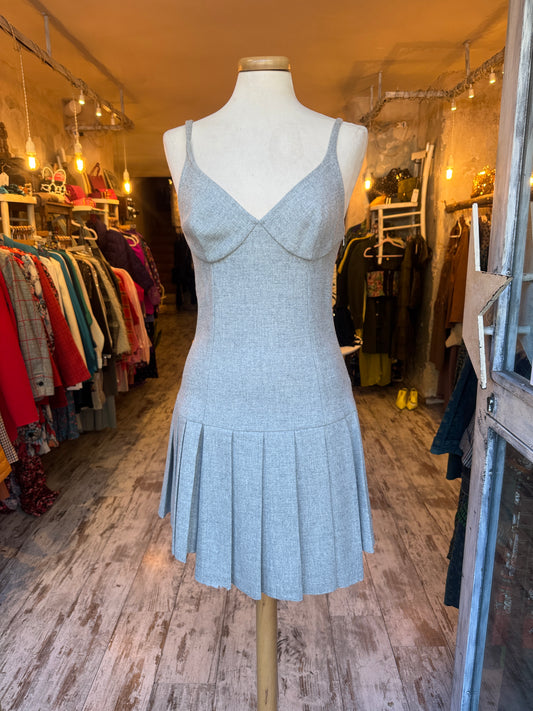 ABITO ERMANNO SCERVINO GRIGIO PERLA