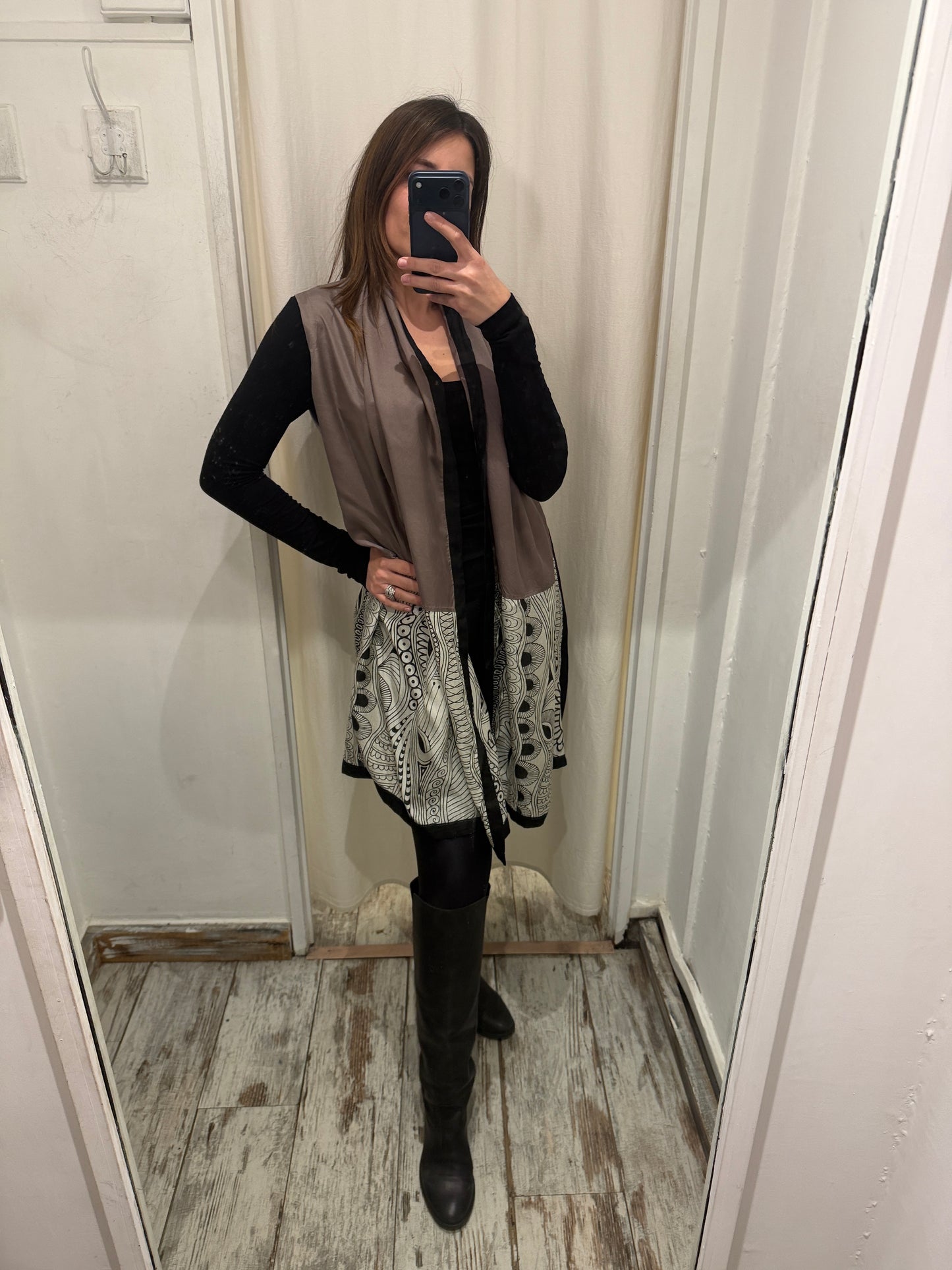 NEW COLLECTION - GILET MALIPARMI IN SETA