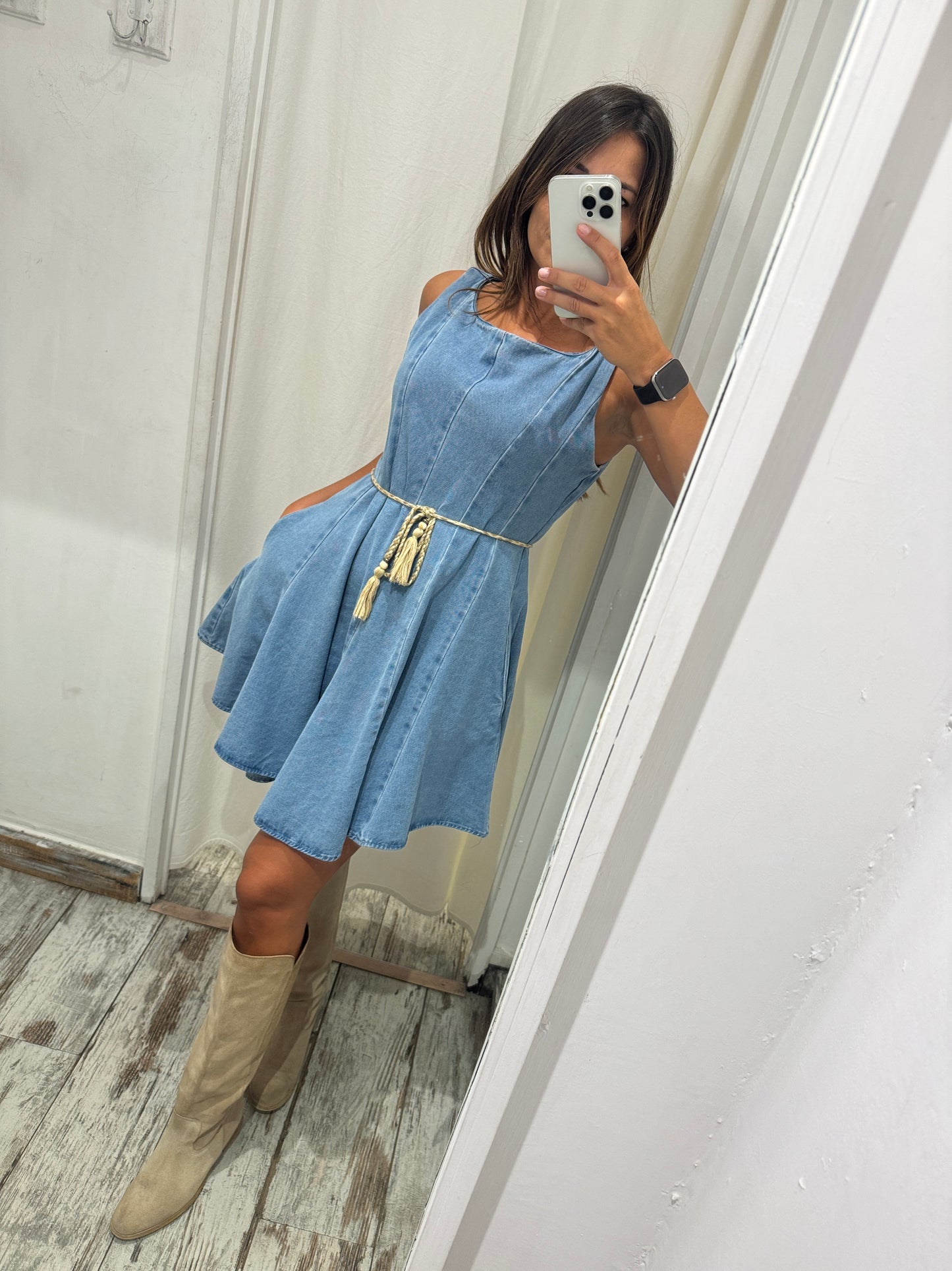 ABITO DENIM SVASATO