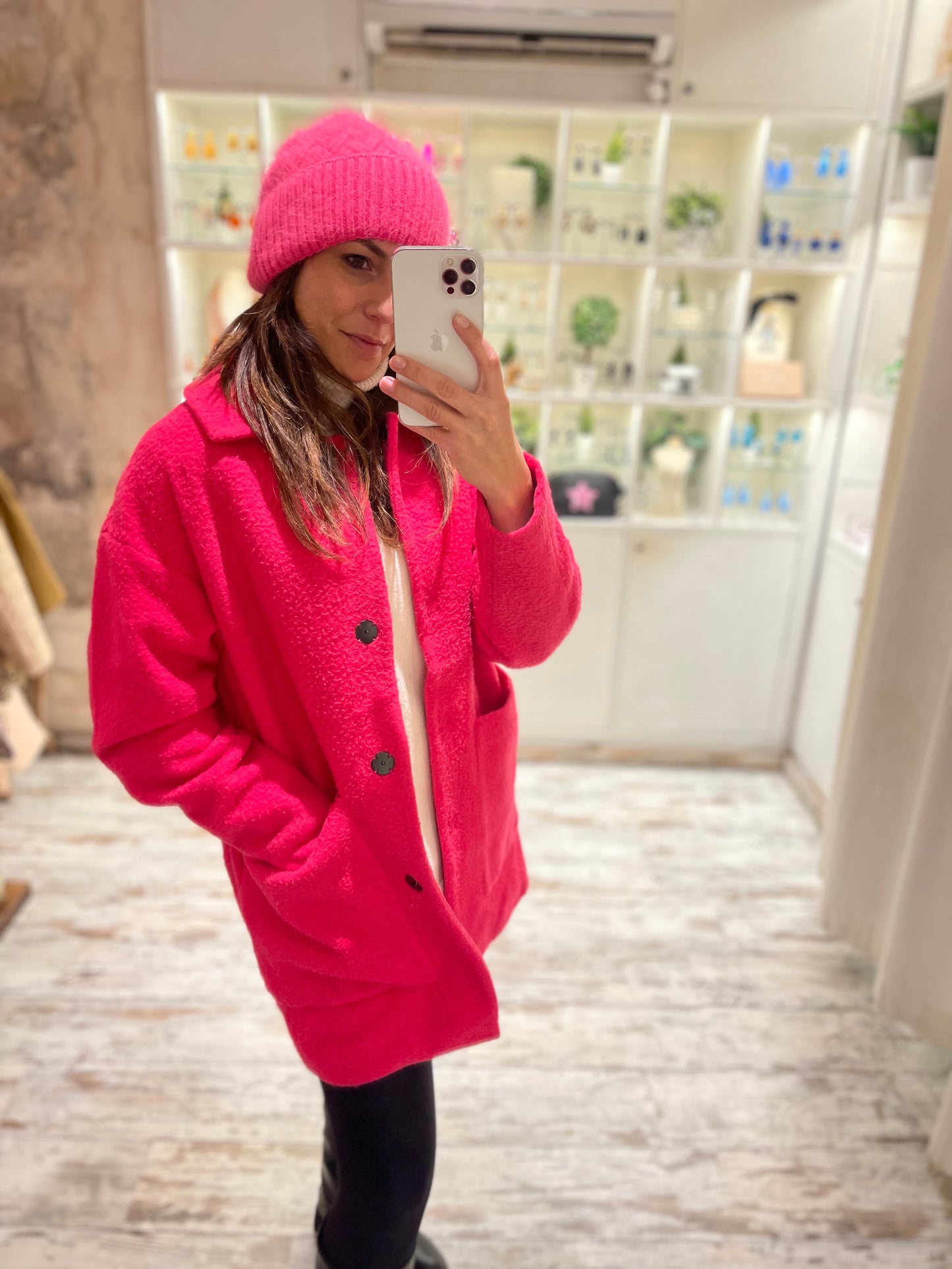 CAPPOTTO JUCCA FUCSIA