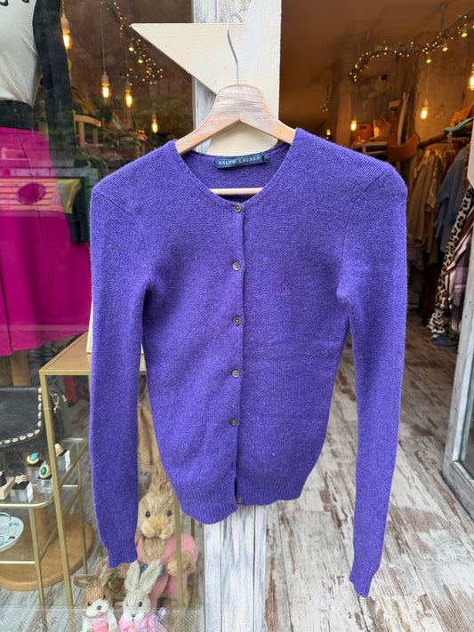 CARDIGAN RALPH LAUREN VIOLA LANA e CASHMERE
