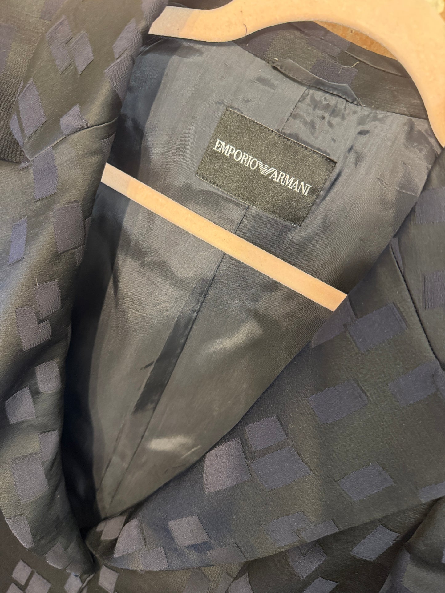 NEW COLLECTION - BLAZER EMPORIO ARMANI NERO E BLU