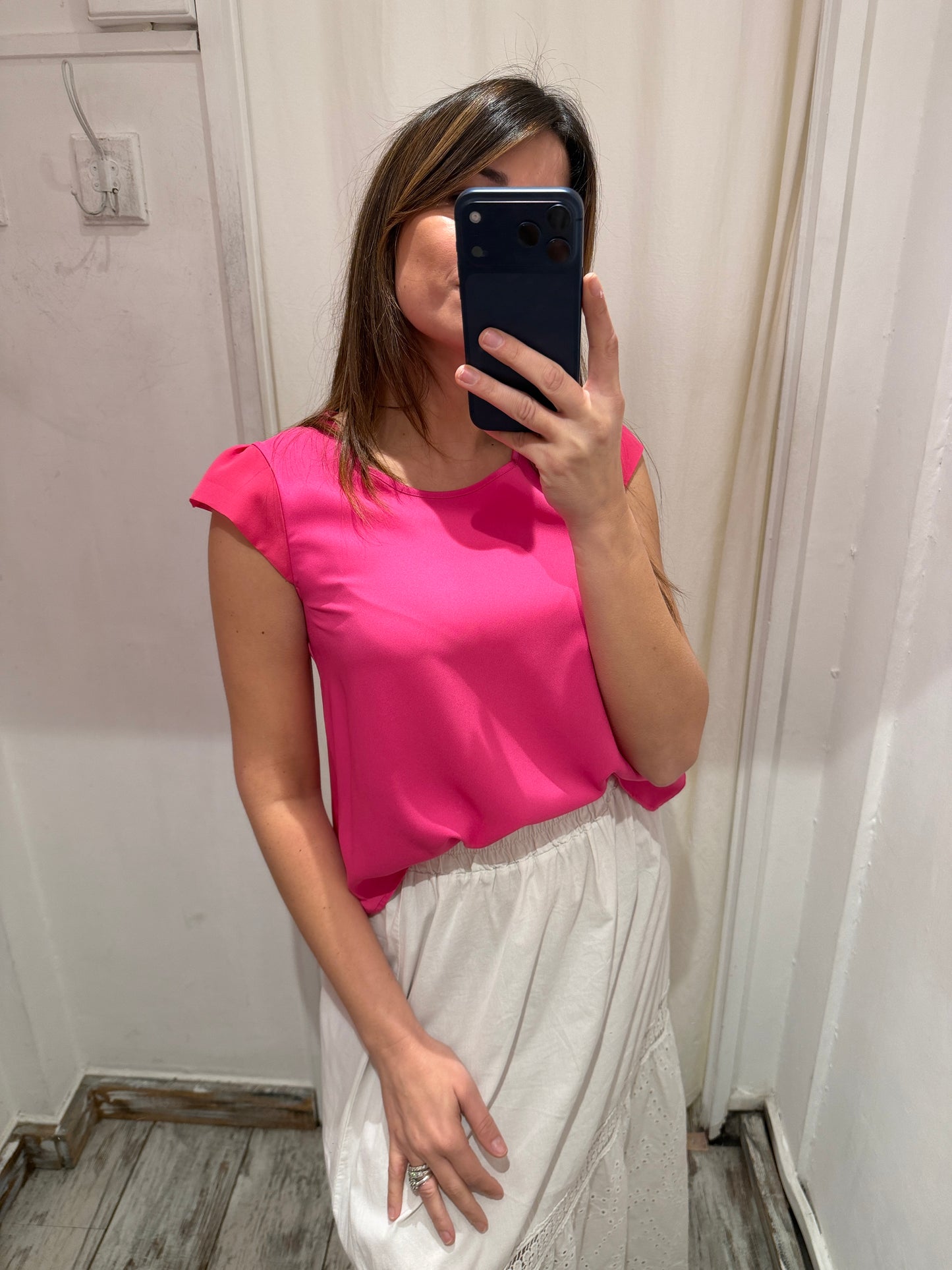 NEW COLLECTION - BLUSA HIGH FUCSIA