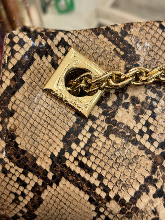 SECCHIELLO LA CARRIE ECOPELLE PITONE