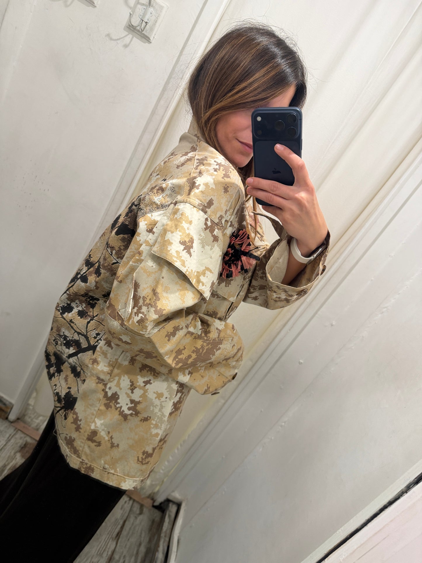 NEW COLLECTION - SAHARIANA TROMPÉ CAMOUFLAGE BEIGE
