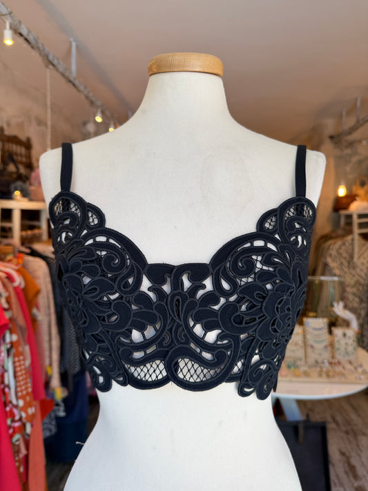 NEW COLLECTION - BRALETTE ERMANNO SCERVINO PIZZO NERO