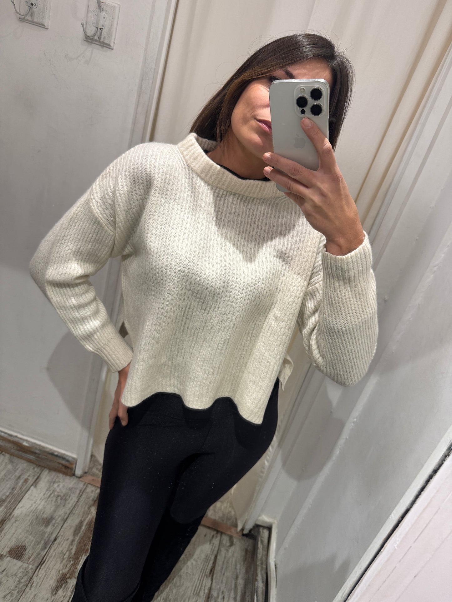 MAGLIA INTREND CASHMERE PANNA