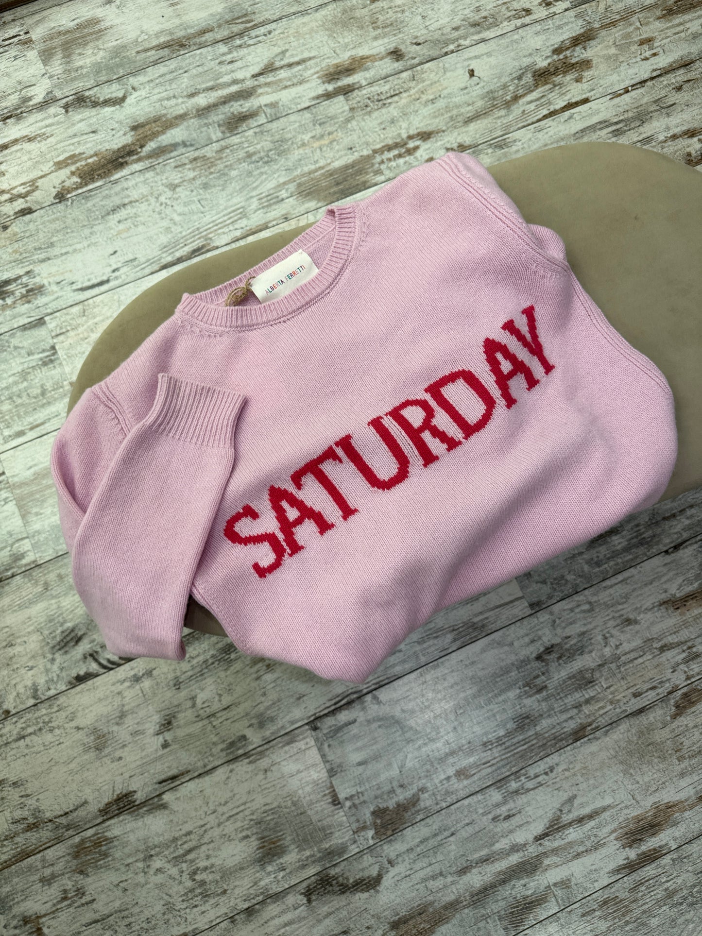 MAGLIA ALBERTA FERRETTI ‘SATURDAY’ ROSA