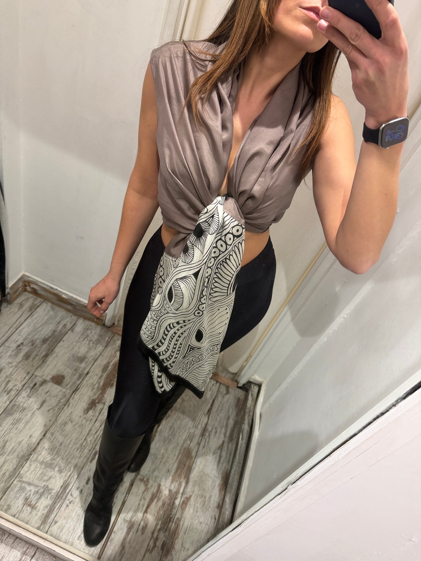 NEW COLLECTION - GILET MALIPARMI IN SETA