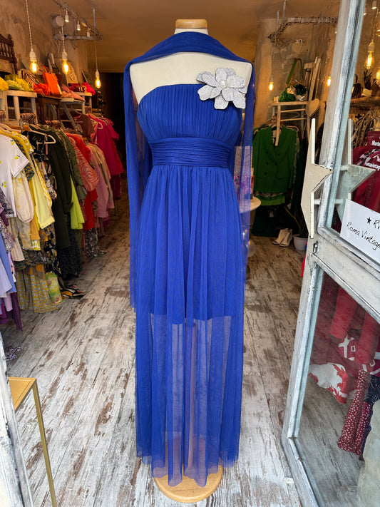 ABITO KATE by L’ALTRAMODA TULLE BLU