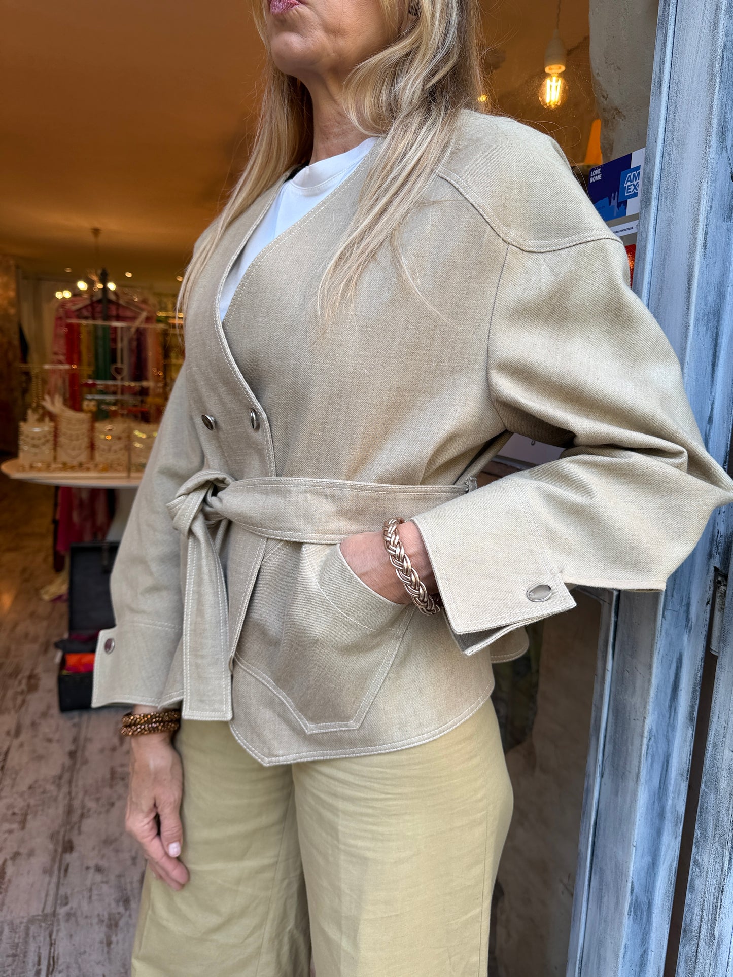 NEW COLLECTION - GIACCA VERONIQUE LEROY SABBIA