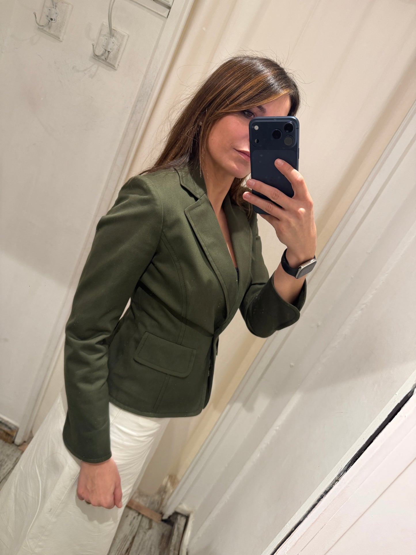 NEW COLLECTION - BLAZER VALENTINO VERDE MILITARE