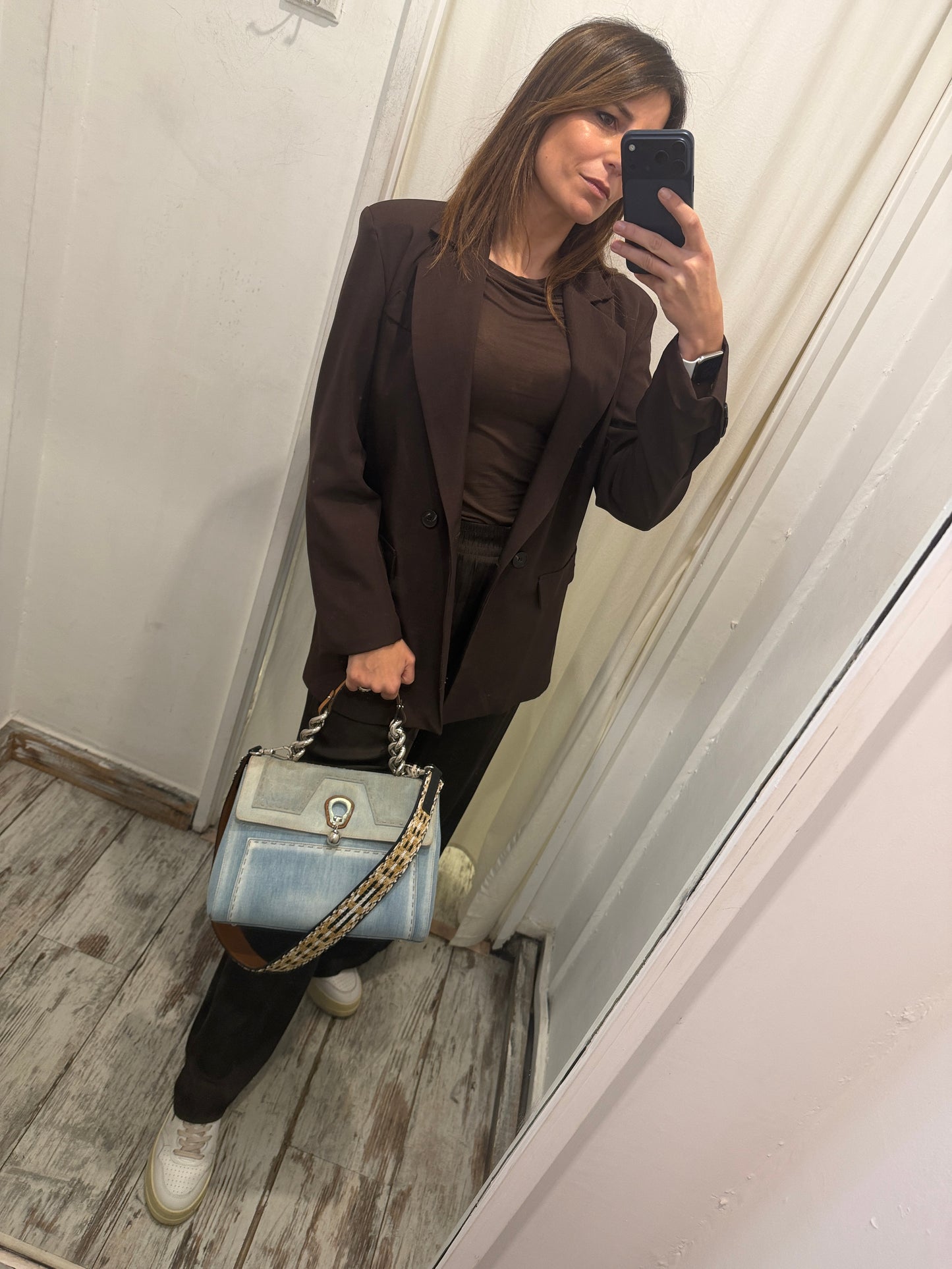 BORSA ERMANNO SCERVINO DENIM