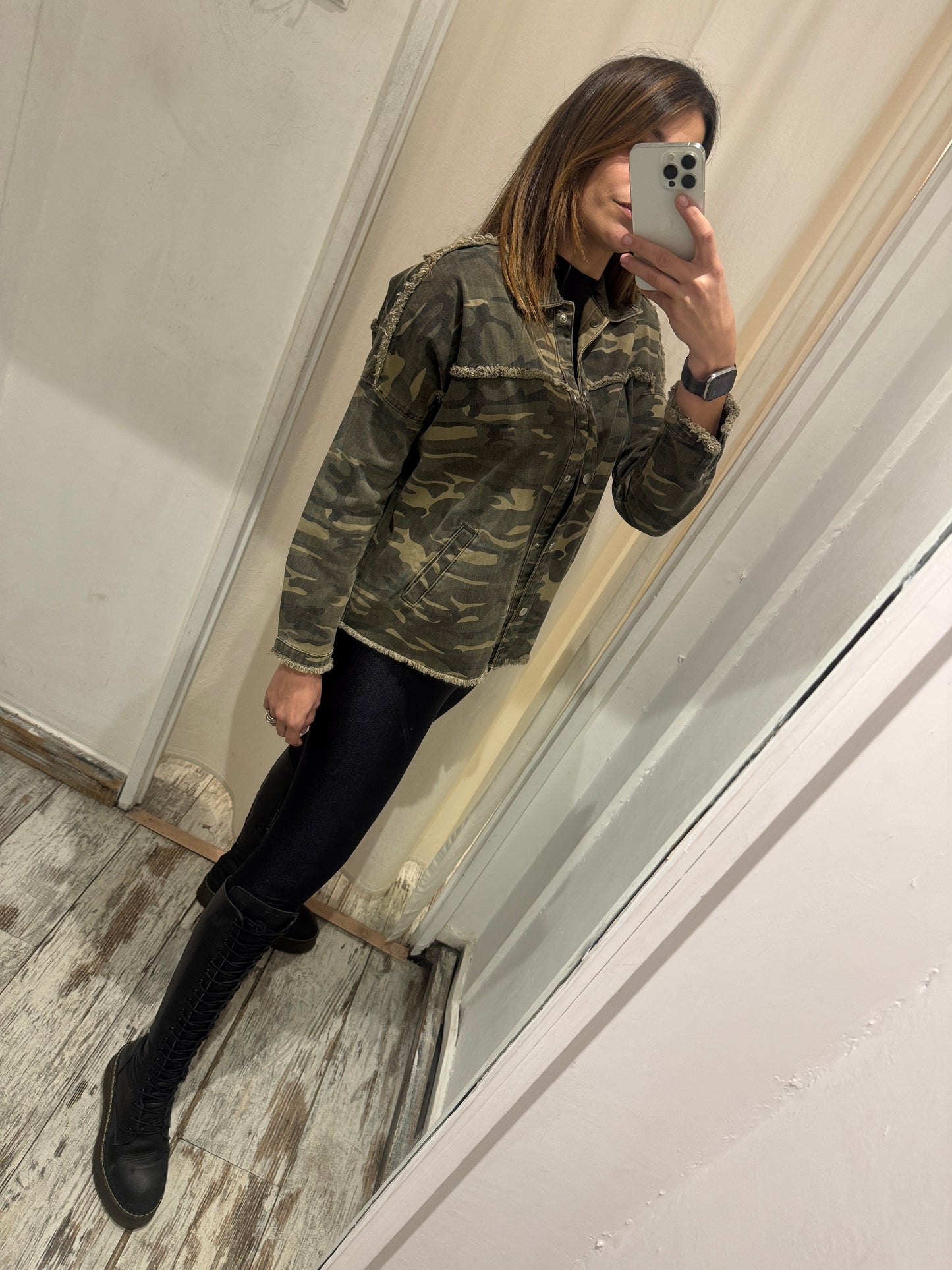 NEW COLLECTION - CAMICIA/GIACCA SUBDUED CAMOUFLAGE