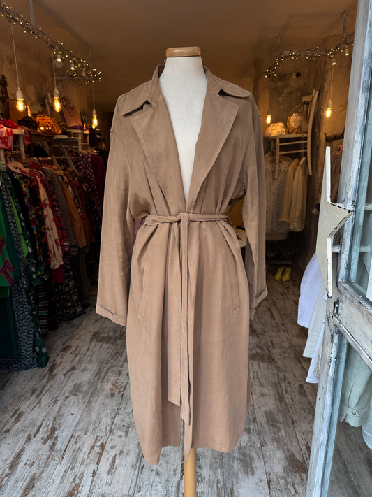 NEW COLLECTION - TRENCH GUARDAROBA CAMMELLO