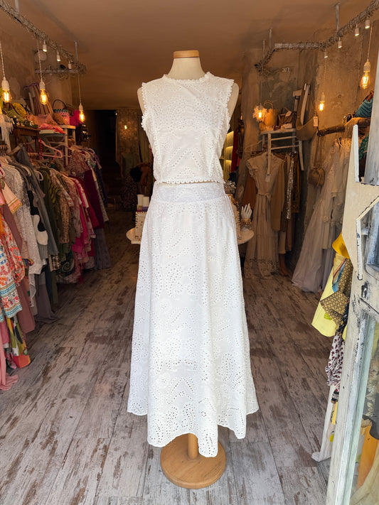 NEW COLLECTION - COORDINATO SANGALLO BIANCO
