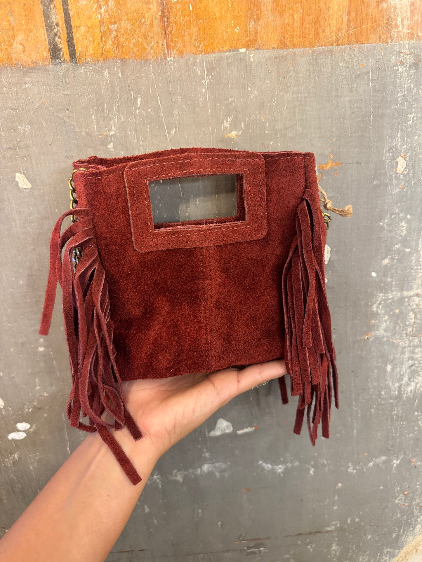 BORSA MINI CUBE FRANGE