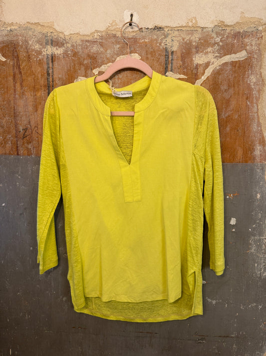 NEW COLLECTION - MAGLIA MARIA BELLENTANI GIALLO FLUO