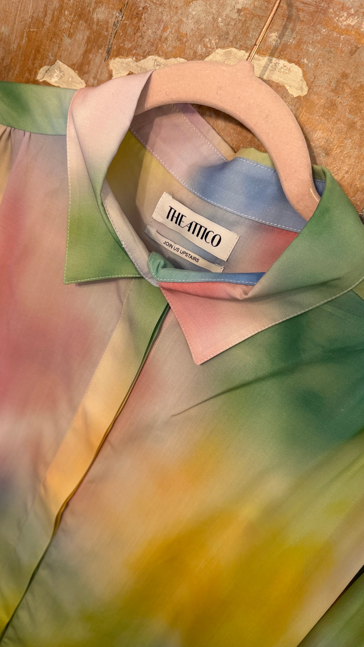 NEW COLLECTION - CAMICIA OVER THE ATTICO ARCOBALENO