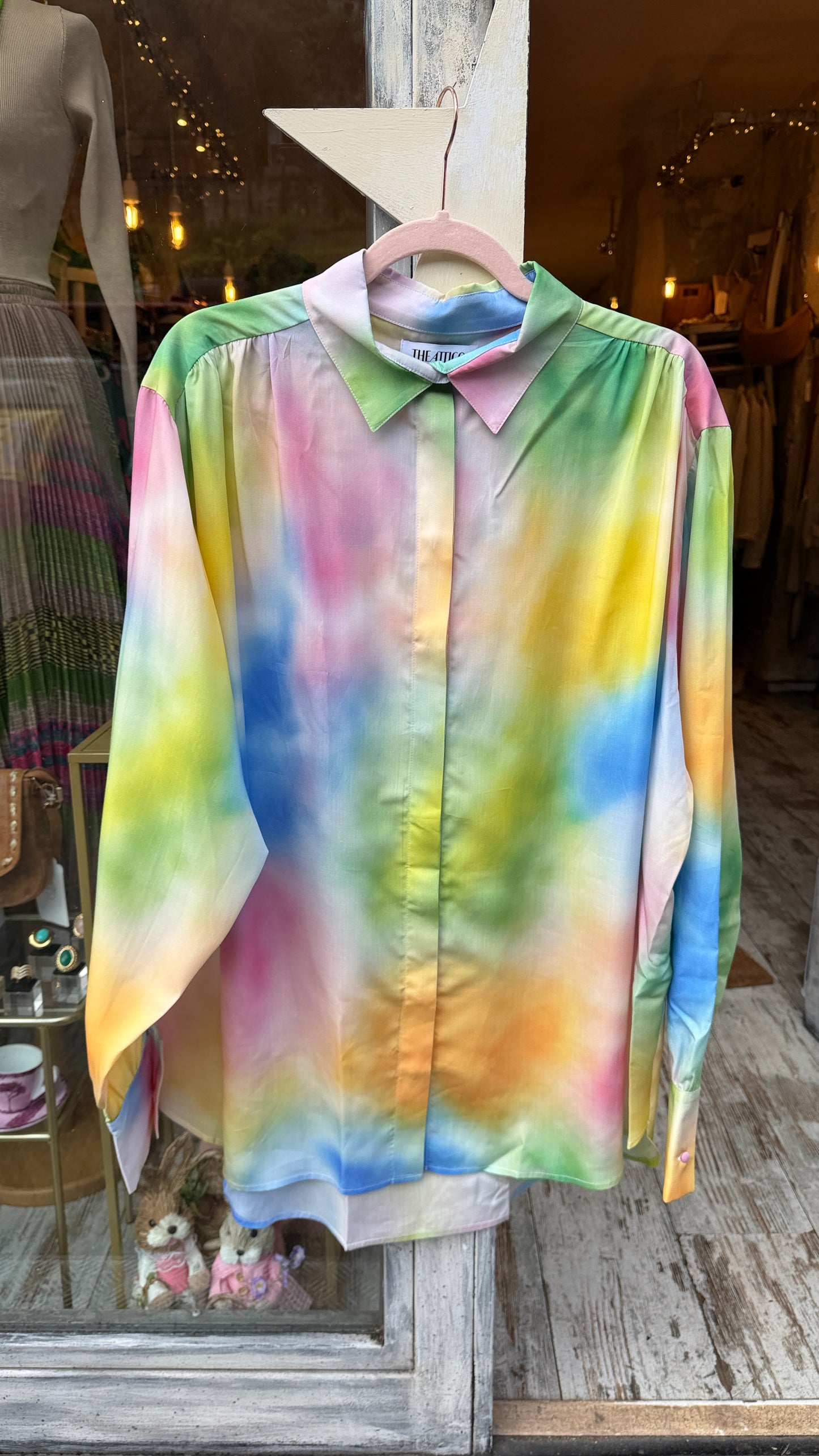 NEW COLLECTION - CAMICIA OVER THE ATTICO ARCOBALENO