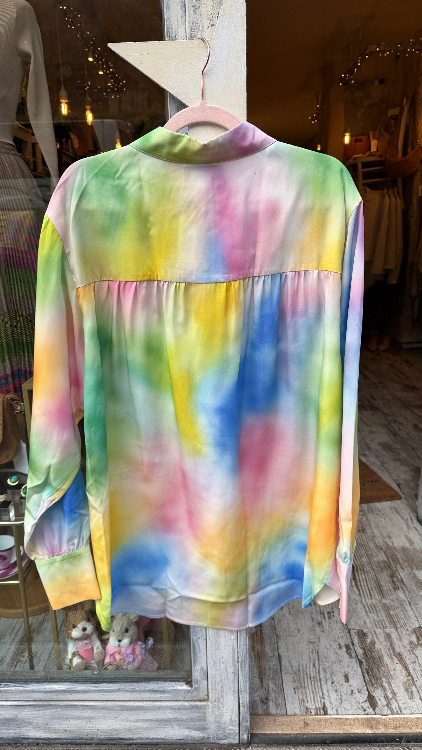 NEW COLLECTION - CAMICIA OVER THE ATTICO ARCOBALENO