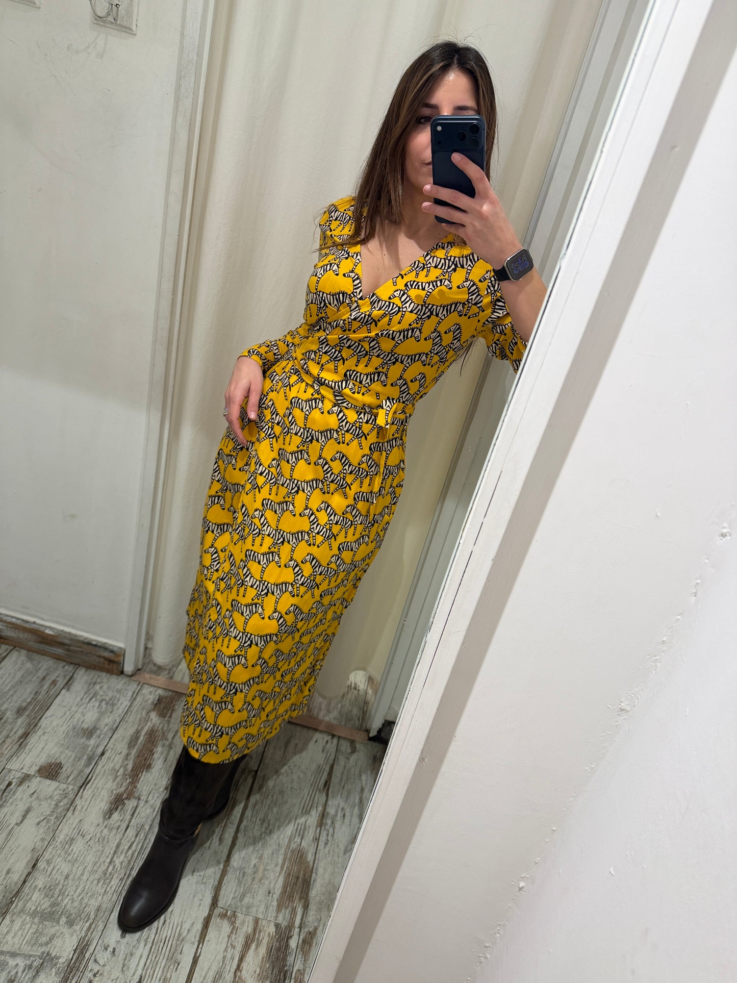 NEW COLLECTION - ABITO COMPANIA GIALLO FANTASIA ZEBBRE